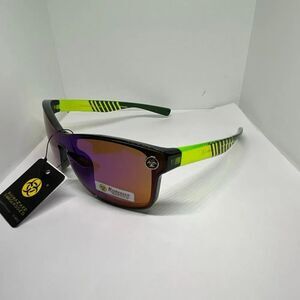 Biohazard Mirrored Lens UV400 Sunglasses